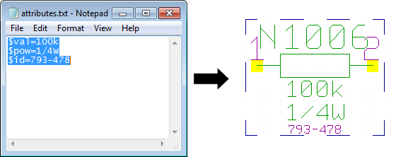 BAE Version 7.8: Clipboard - Attribute Transfer