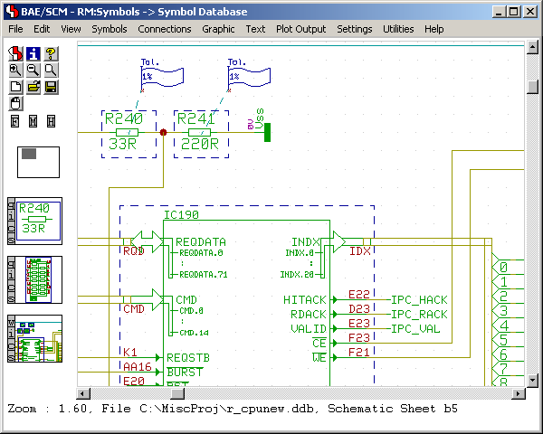 Figure 2: Bartels AutoEngineer Schematic Capture